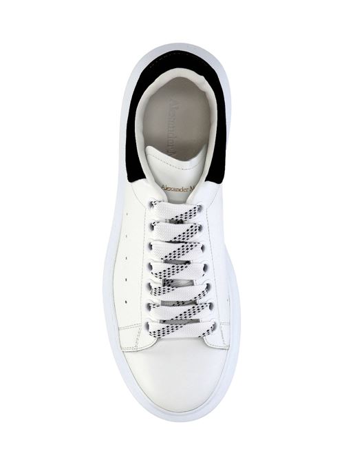 white/black calf leather sneakers ALEXANDER MCQUEEN | 553770WHGP79061